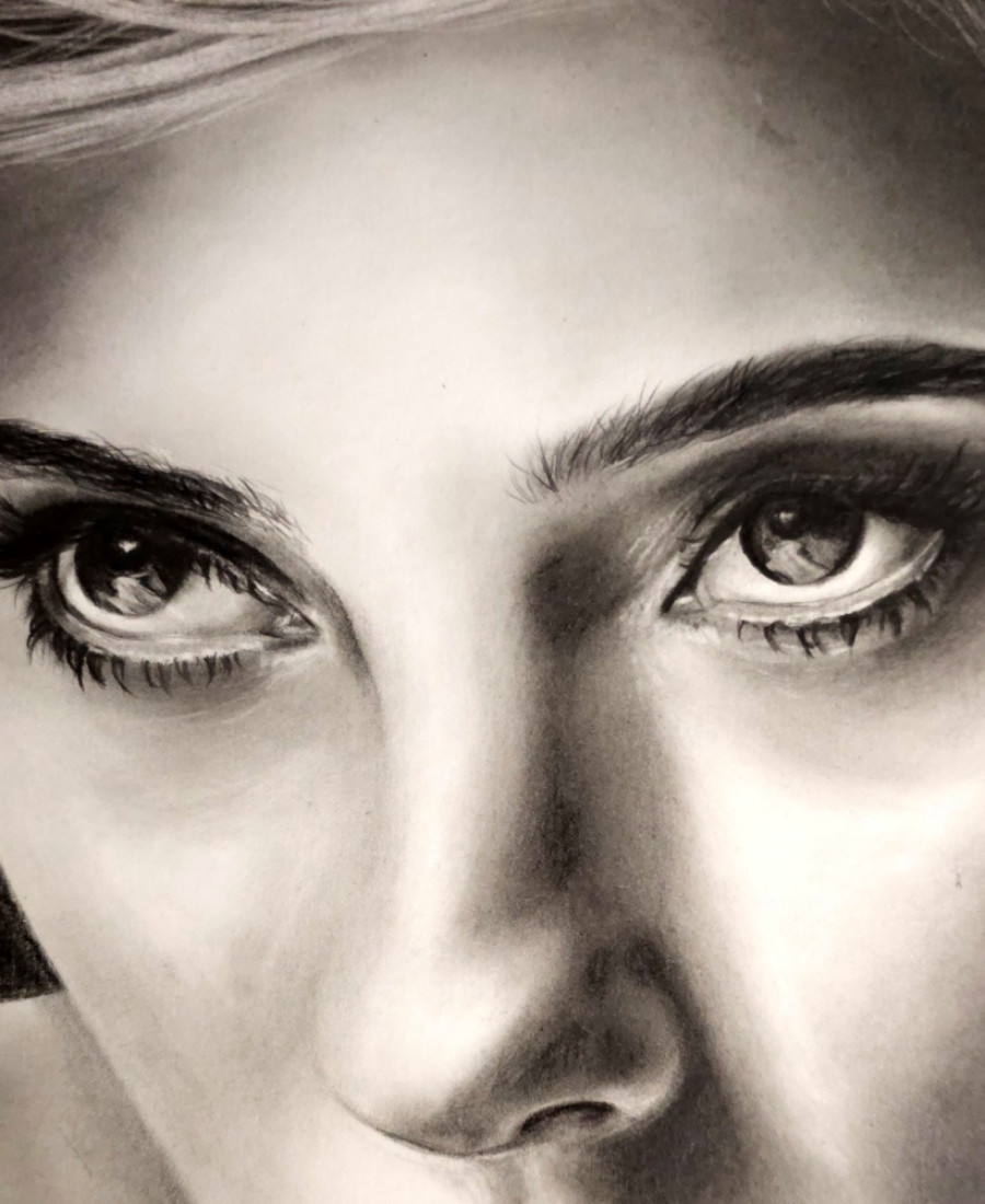 Detail 1 of The Gaze by Deimante Bruzguliene