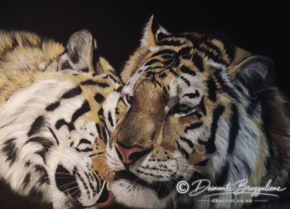 Love in the Air available original artwork by Deimante Bruzguliene