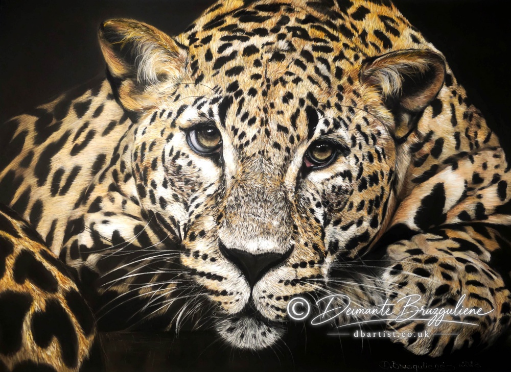 Just waiting available original artwork by Deimante Bruzguliene