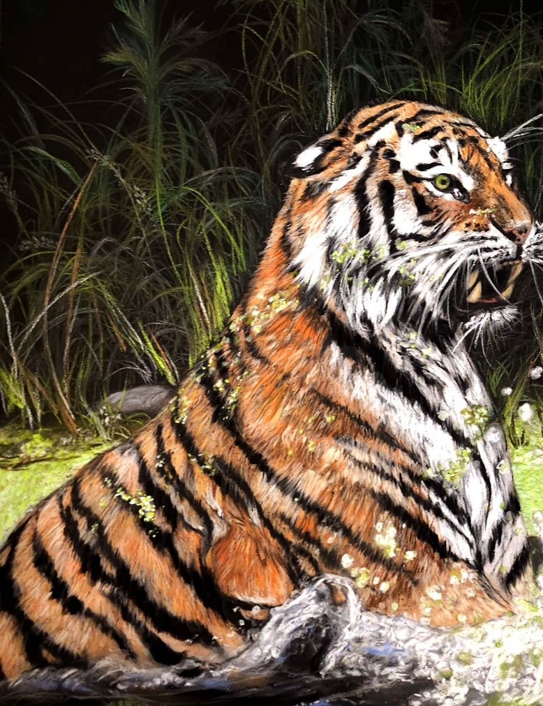 Detail 1 of Breaking the Stillness by Deimante Bruzguliene
